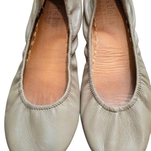 Tieks Taupe Women's Flats - Picture 3 of 6